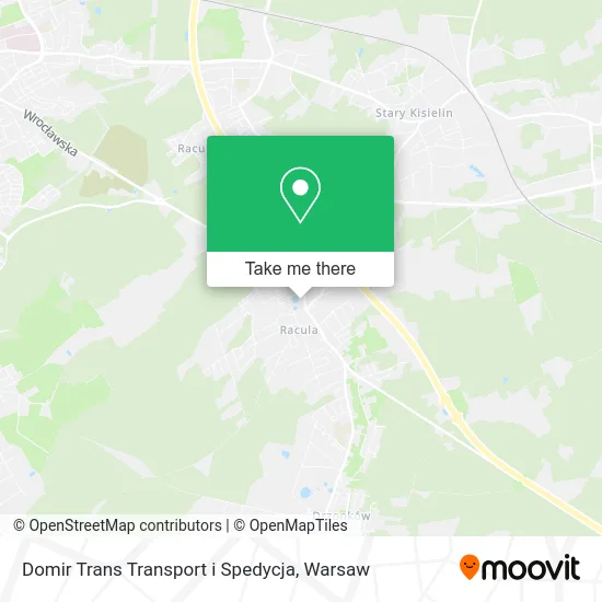 Карта Domir Trans Transport i Spedycja