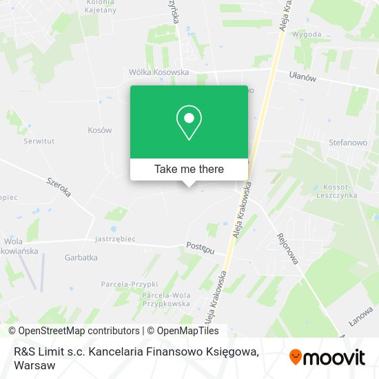 R&S Limit s.c. Kancelaria Finansowo Księgowa map