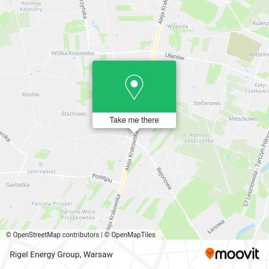 Rigel Energy Group map