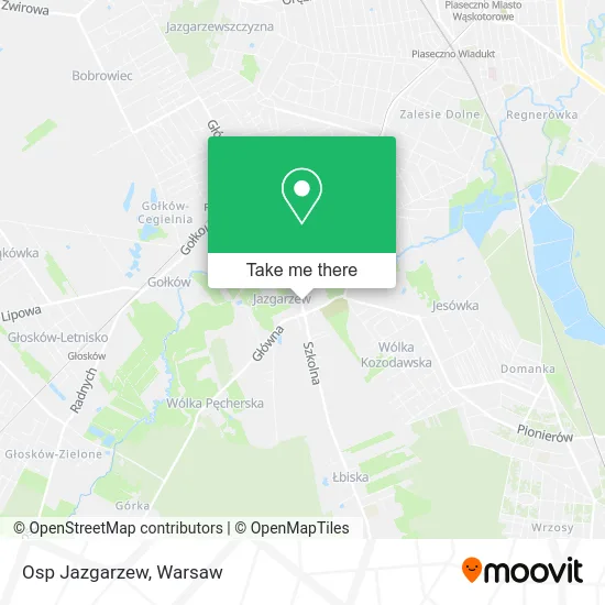 Карта Osp Jazgarzew