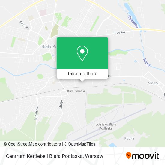 Centrum Kettlebell Biała Podlaska map