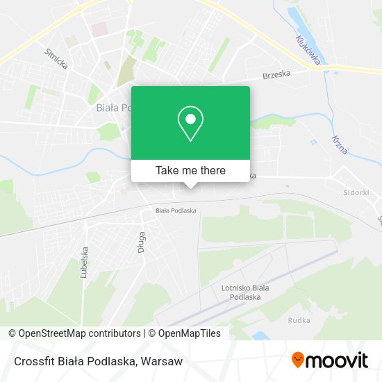 Crossfit Biała Podlaska map