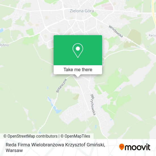 Reda Firma Wielobranżowa Krzysztof Gmiński map