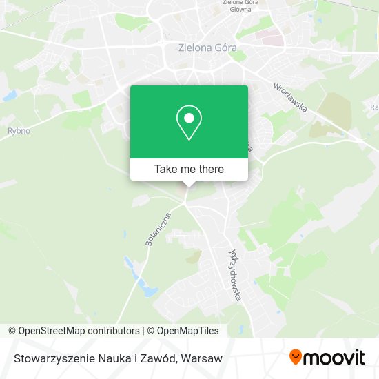 Stowarzyszenie Nauka i Zawód map