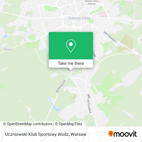 Uczniowski Klub Sportowy Wodz map