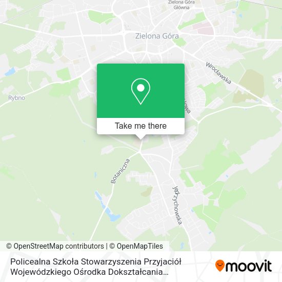 Policealna Szkoła Stowarzyszenia Przyjaciół Wojewódzkiego Ośrodka Dokształcania Zawodowego map