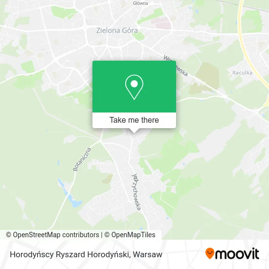 Horodyńscy Ryszard Horodyński map
