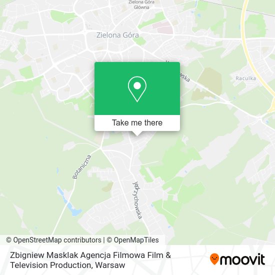 Zbigniew Masklak Agencja Filmowa Film & Television Production map