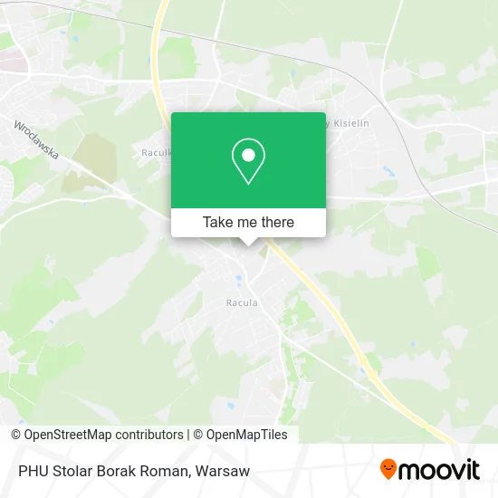 Карта PHU Stolar Borak Roman