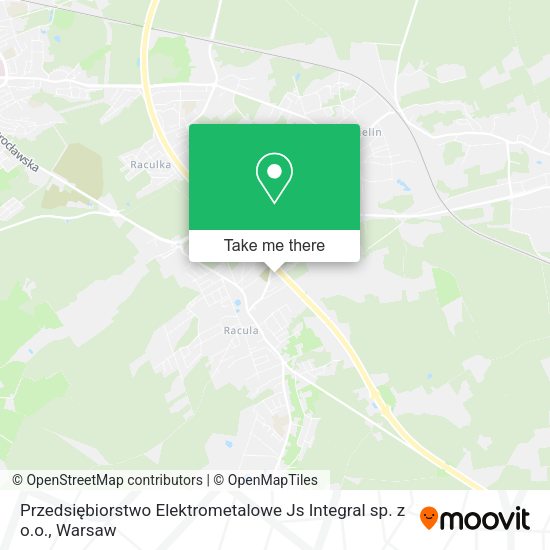 Przedsiębiorstwo Elektrometalowe Js Integral sp. z o.o. map