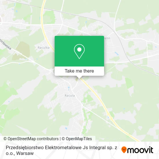Карта Przedsiębiorstwo Elektrometalowe Js Integral sp. z o.o.
