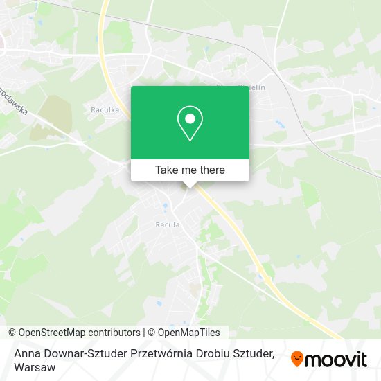 Anna Downar-Sztuder Przetwórnia Drobiu Sztuder map