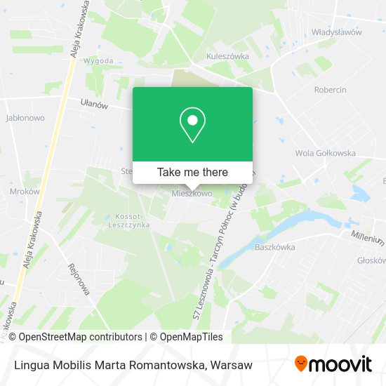 Lingua Mobilis Marta Romantowska map