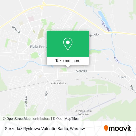 Sprzedaz Rynkowa Valentin Badiu map