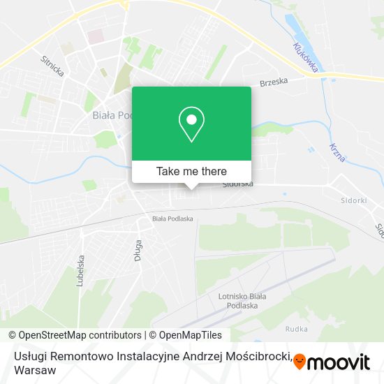 Usługi Remontowo Instalacyjne Andrzej Mościbrocki map