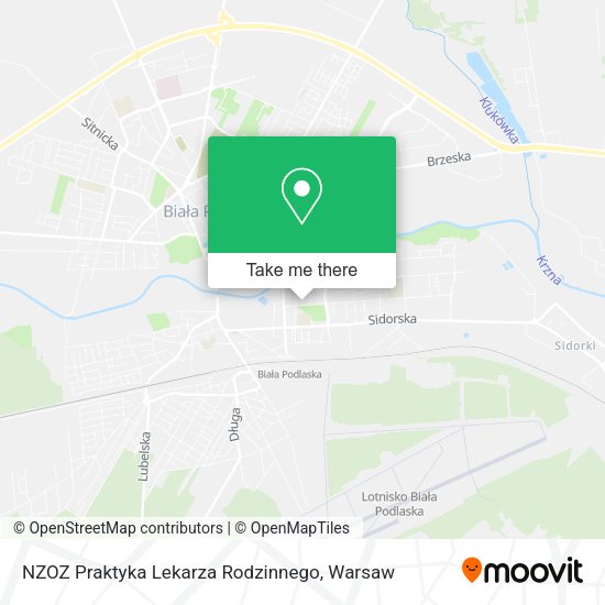 NZOZ Praktyka Lekarza Rodzinnego map