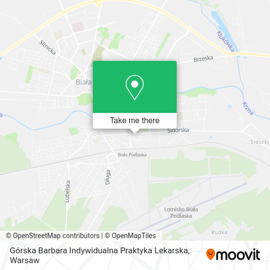 Górska Barbara Indywidualna Praktyka Lekarska map