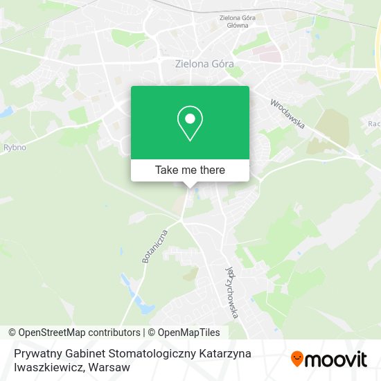 Prywatny Gabinet Stomatologiczny Katarzyna Iwaszkiewicz map