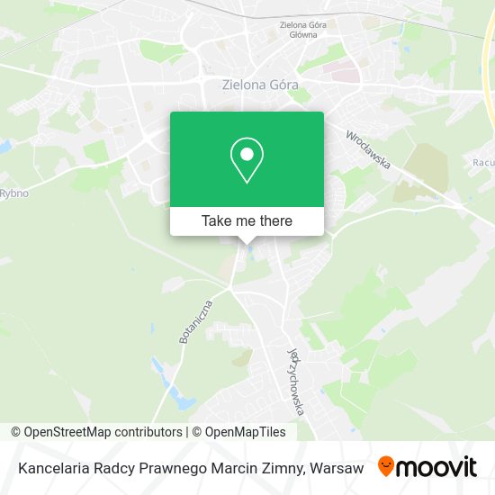 Kancelaria Radcy Prawnego Marcin Zimny map