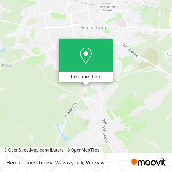 Карта Hemar Trans Teresa Wawrzyniak