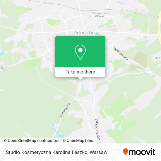 Карта Studio Kosmetyczne Karolina Leszko