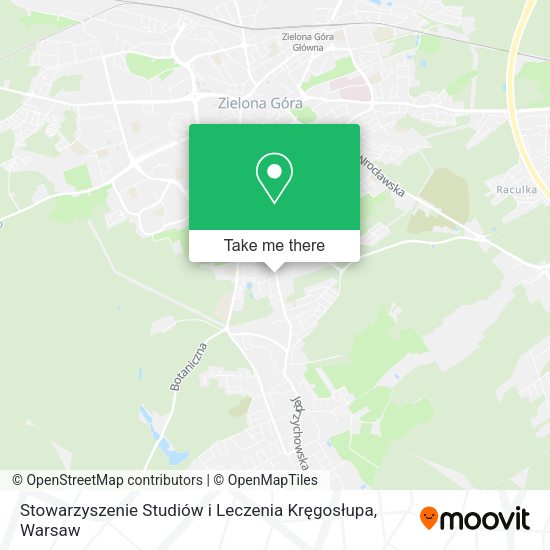 Stowarzyszenie Studiów i Leczenia Kręgosłupa map