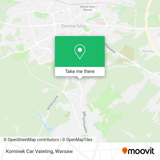 Kominek Car Valeting map