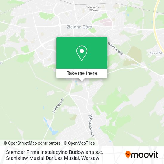 Stemdar Firma Instalacyjno Budowlana s.c. Stanisław Musiał Dariusz Musiał map