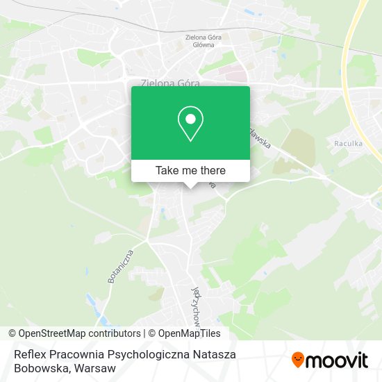 Reflex Pracownia Psychologiczna Natasza Bobowska map