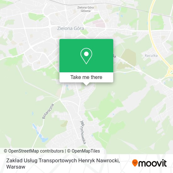 Zakład Usług Transportowych Henryk Nawrocki map