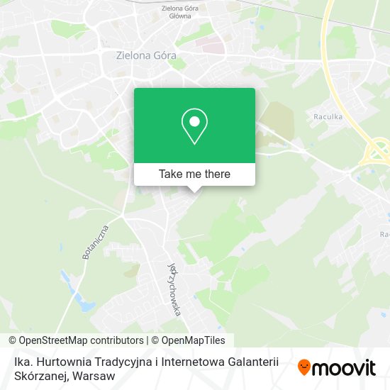 Ika. Hurtownia Tradycyjna i Internetowa Galanterii Skórzanej map