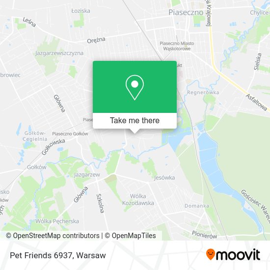 Pet Friends 6937 map