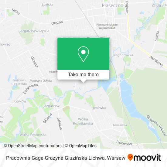 Pracownia Gaga Grażyna Gluzińska-Lichwa map