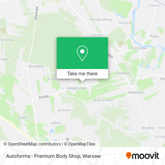 Autoforma - Premium Body Shop map