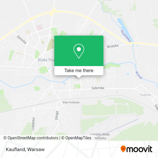 Kaufland map