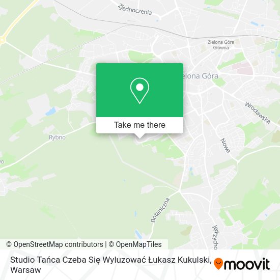 Studio Tańca Czeba Się Wyluzować Łukasz Kukulski map