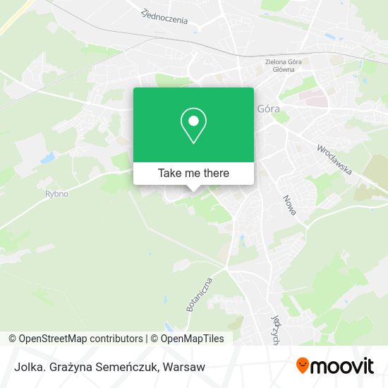 Jolka. Grażyna Semeńczuk map