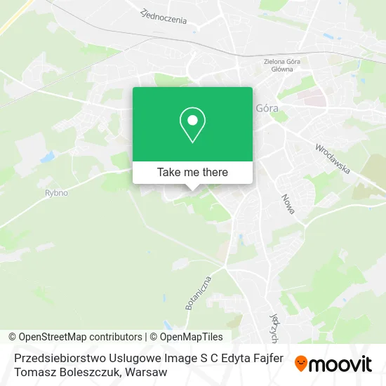 Przedsiebiorstwo Uslugowe Image S C Edyta Fajfer Tomasz Boleszczuk map