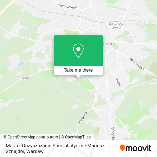 Mario - Oczyszczanie Specjalistyczne Mariusz Sznajder map