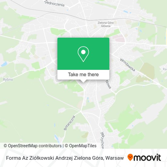 Forma Az Ziółkowski Andrzej Zielona Góra map