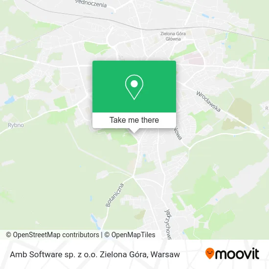 Карта Amb Software sp. z o.o. Zielona Góra