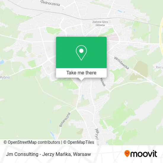 Карта Jm Consulting - Jerzy Mańka