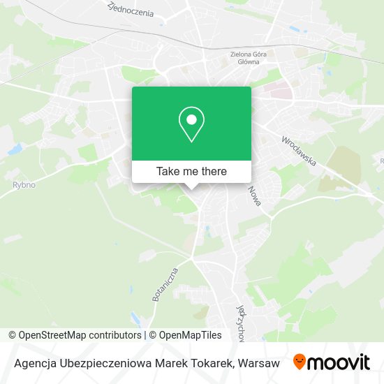 Agencja Ubezpieczeniowa Marek Tokarek map