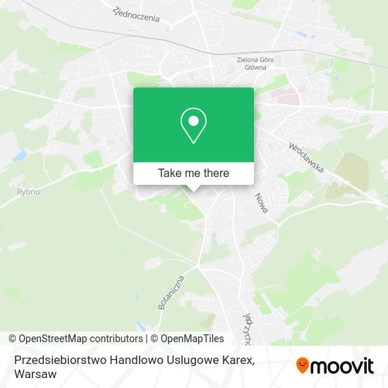 Przedsiebiorstwo Handlowo Uslugowe Karex map