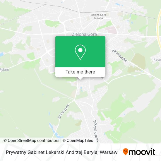 Prywatny Gabinet Lekarski Andrzej Baryła map