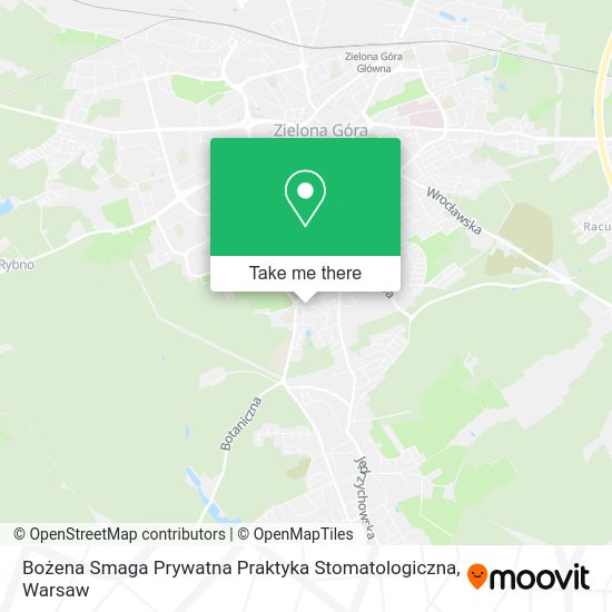 Bożena Smaga Prywatna Praktyka Stomatologiczna map