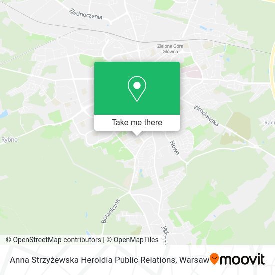 Anna Strzyżewska Heroldia Public Relations map