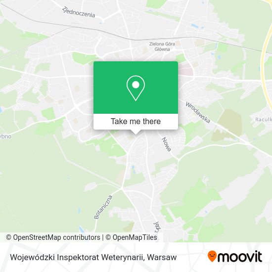 Wojewódzki Inspektorat Weterynarii map