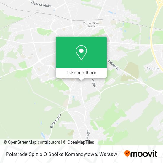 Polatrade Sp z o O Spółka Komandytowa map