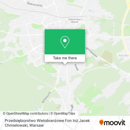 Przedsiębiorstwo Wielobranżowe Fon Inż.Jacek Chmielowski map